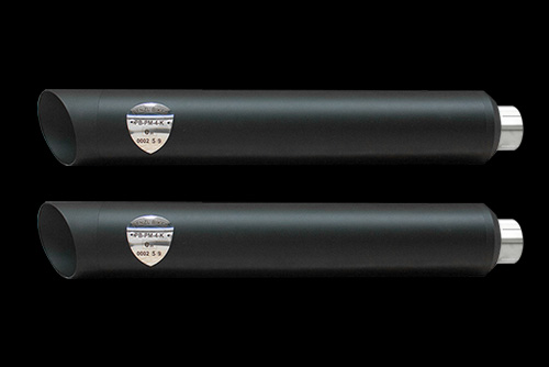 Neo classic Endtöpfe Schwarz 